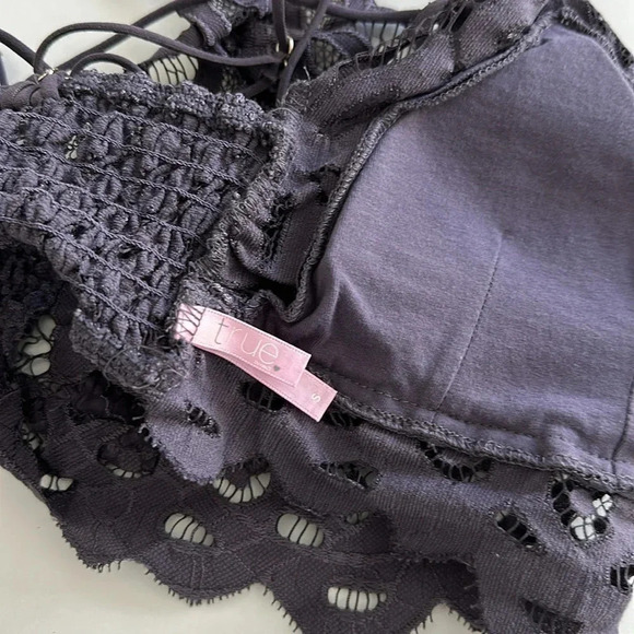 True Deep Purple Bralette Sz SM - Picture 3 of 3